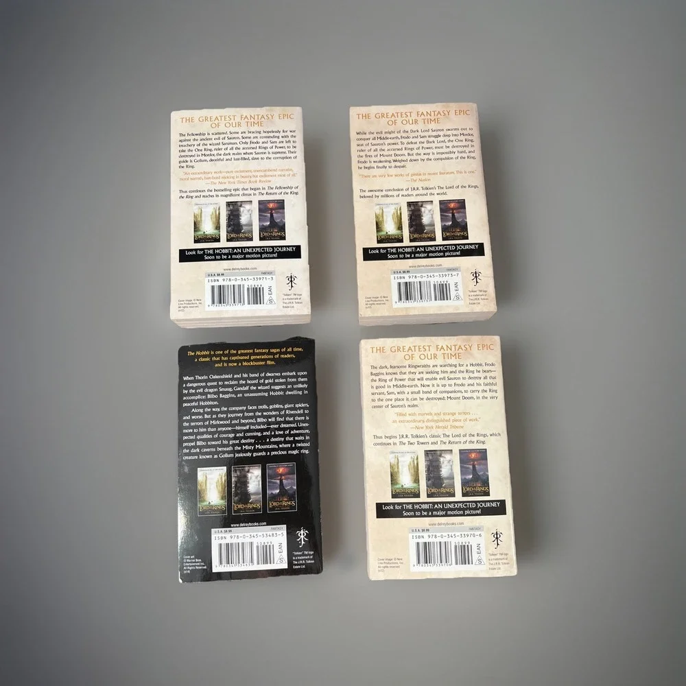 J.R.R. Tolkien 4-Book Boxed Set: The Hobbit and The Lord of the Rings, Tolkien,‎